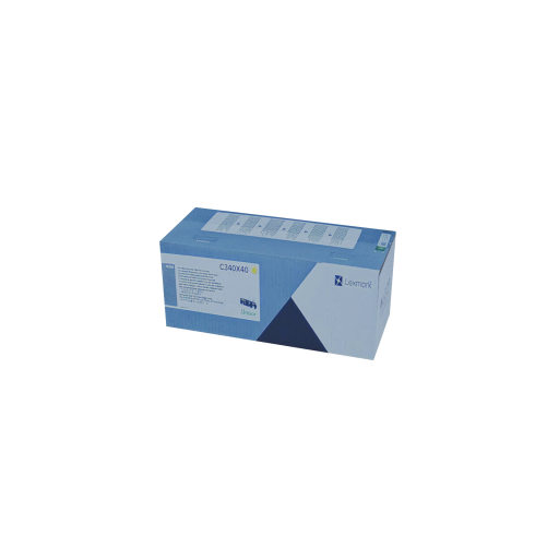 Lexmark C/MC3426 Yellow 4.5K Print Cartridge Part no.: C340X40 – Toners | Lexmark