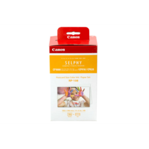 Canon Selphy Colour Ink and Paper Set RP-108 – Compact Printers, Paper & Accessories | Canon