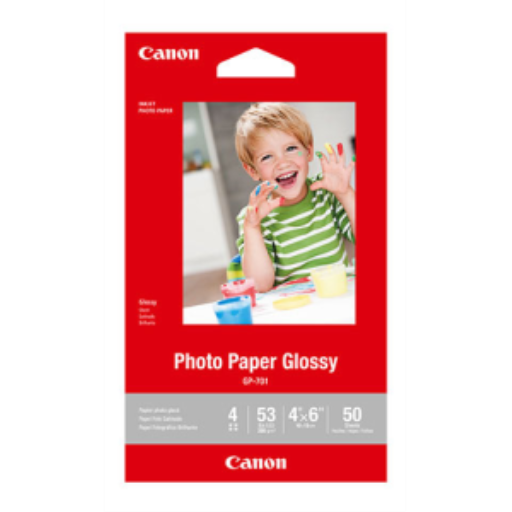GP-701 4" x 6" Photo Paper Glossy (50 sheets/pkg) – Papers | Canon