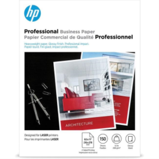 4wn10a Hp Brochure Laser Glossy Paper 8.5 X 11 150 She 200g – Papers | HP Canada