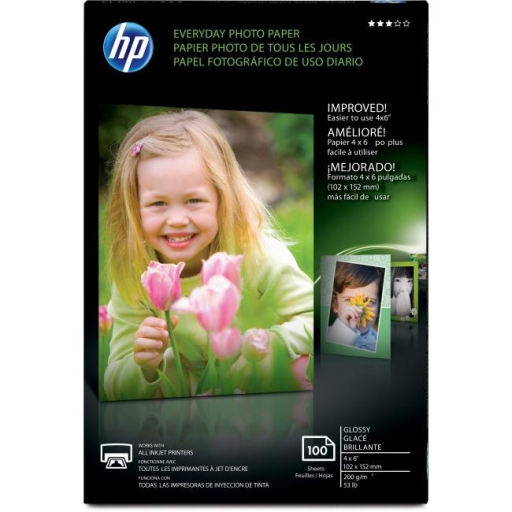 CR759A HP GLOSS PHOTO 4x6 100/PK – Papers | HP Canada