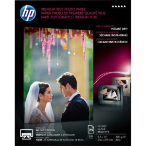 CR670A HP HP Prem Plus 8.5x11 Gls25 sht Photo Papr – Papers | HP Canada