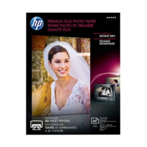 CR669A HP PREMIUM PHOTO PAPER HIGLOSS 5x7 60 SHEETS – Papers | HP Canada
