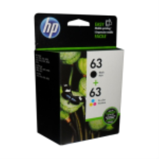 HP 63 Clr/Blk Ink Crtg Combo 2-Pack – Inkjets Non Moving | HP Canada
