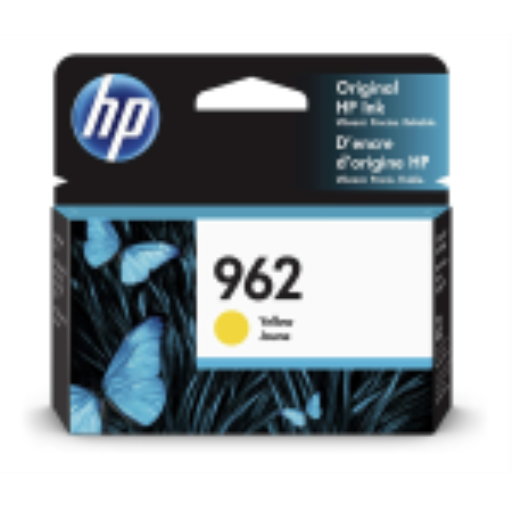 HP 962 Yellow Original Ink Cartridge – Inkjets Non Moving | HP Canada