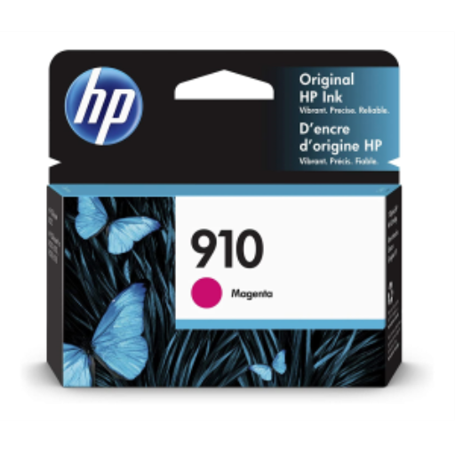 HP 910 Magenta Original Ink Cartridge – Inkjets Non Moving | HP Canada