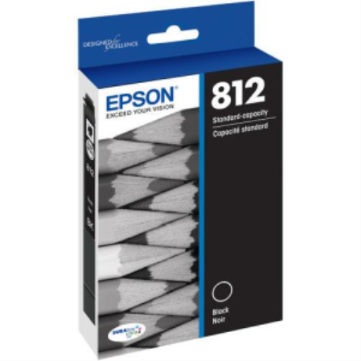 T812120-S Epson EPSON T812 Standard Capacity Black Ink Cartr – Inkjets | Epson