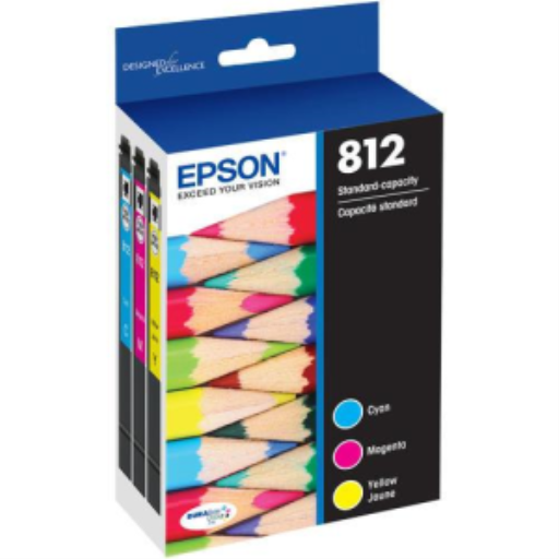 T812520-S Epson EPSON T812 Standard Capacity Color Combo (CM – Inkjets | Epson