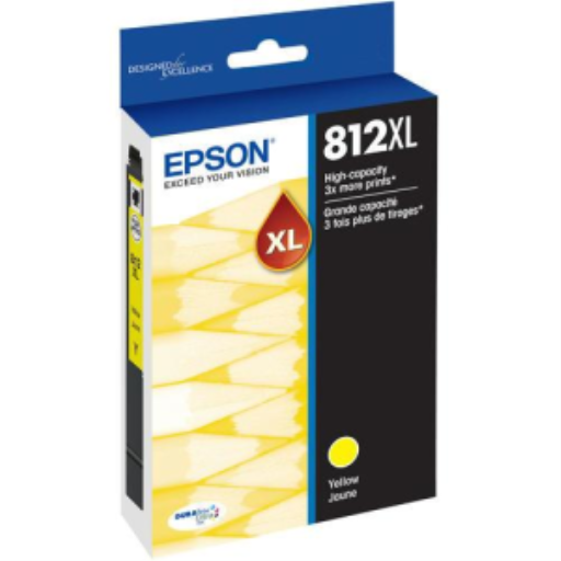 T812XL420-S Epson EPSON T812 High Capacity Yellow Ink Cartri – Inkjets | Epson