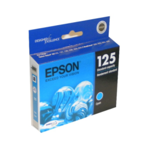 T125220S Epson 125 Cyan Original Ink Cartridge – Inkjets | Epson