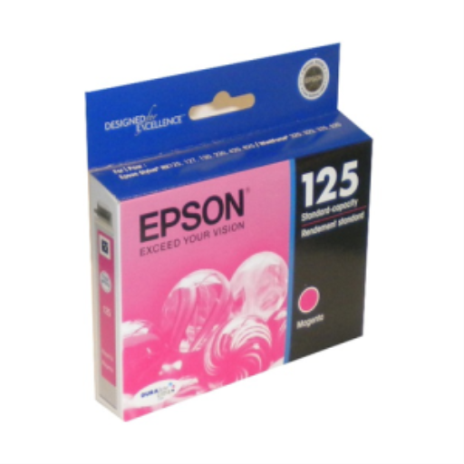T125320S Epson 125 Magenta Original Ink Cartridge – Inkjets | Epson