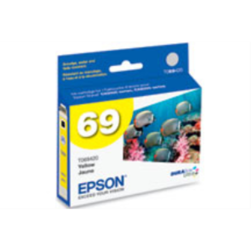 T069420S Epson 69 Yellow Original Ink Cartridge – Inkjets | Epson