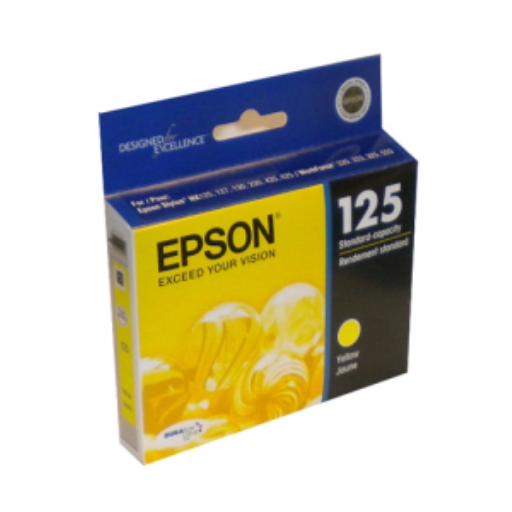 T125420S Epson 125 Yellow Original Ink Cartridge – Inkjets | Epson