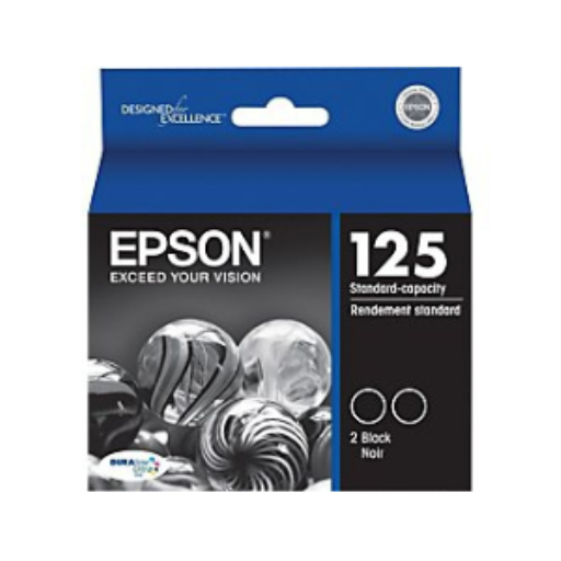 T125120D2 Epson 125 Black Original Ink Cartridge – Inkjets | Epson