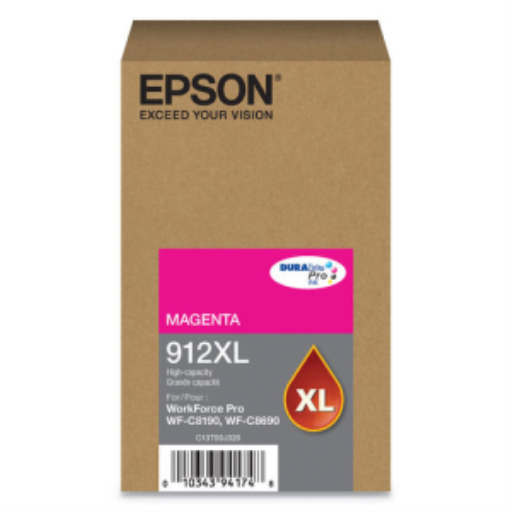 Epson T912XL320, Magenta Ink Cartridge,High-capacity – Inkjets | Epson