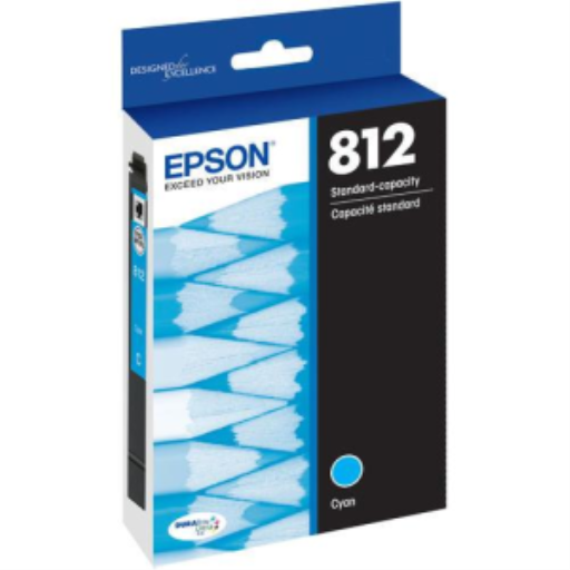 T812220-S Epson EPSON T812 Standard Capacity Cyan Ink Cartri – Inkjets | Epson