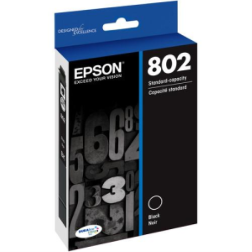 T802120BCS Epson 802 Combo Black and Color Original Ink Cartridge – Inkjets | Epson