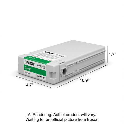 EPSON UltraChrome HDX Green Ink 350 ML – Inkjets | Epson