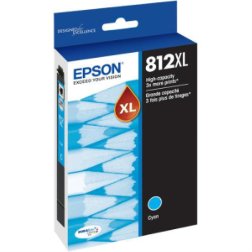 T812XL220-S Epson EPSON T812 High Capacity Cyan Ink Cartridg – Inkjets | Epson