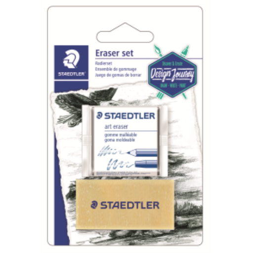 5427SBK2-C STAEDTLER-Mars Limited ERASERS GUM & KNEADABLE *2 – Products for Artists | STAEDTLER