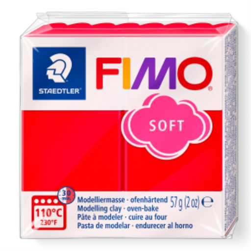 Modelling Clay Fimo Soft Indian Red 57g (2 oz) – FIMO Modeling Clay & Accessories | STAEDTLER