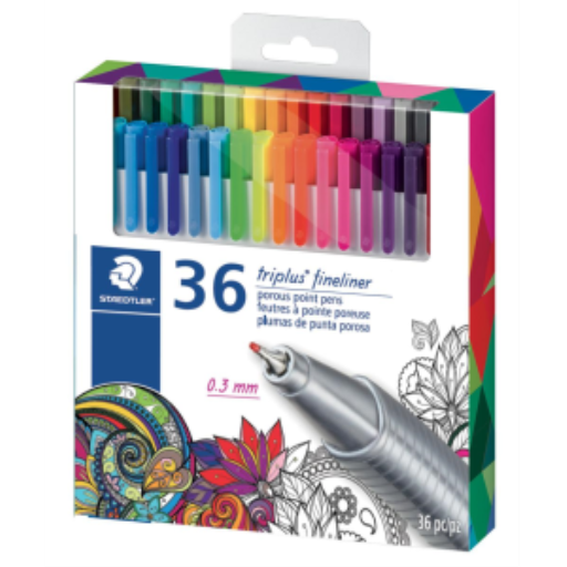 Triplus Fineliner Superfine Pen 36 pc. – General | STAEDTLER