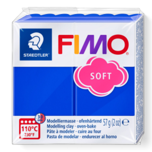 Modelling Clay Fimo Soft Brilliant Blue 57g (2 oz) – FIMO Modeling Clay & Accessories | STAEDTLER