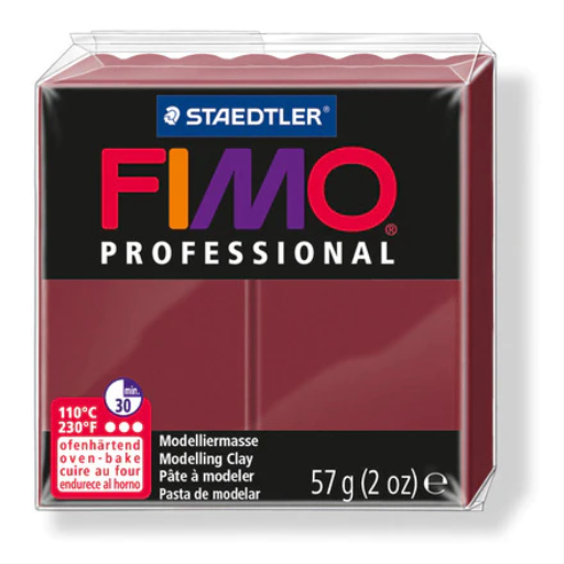 Modelling Clay Fimo Professional Bordeaux 57g (2 oz) – FIMO Modeling Clay & Accessories | STAEDTLER