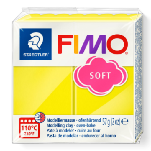 Modelling Clay Fimo Soft Lemon 57g (2 oz) – FIMO Modeling Clay & Accessories | STAEDTLER