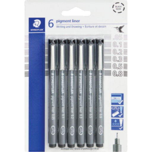 Pigment Liner (005; 01; 02; 03; 05; 08) – General | STAEDTLER