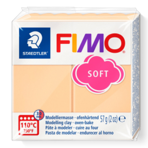 Modelling Clay Fimo Soft Peach 57g (2 oz) – FIMO Modeling Clay & Accessories | STAEDTLER