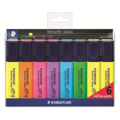 Highlighter Textsurfer promo 6+2 – General | STAEDTLER