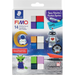 Set Modelling Clay Fimo Soft Galaxy 12 Color Pack, 1 Permanent Marker, 1 Modelling Tool – FIMO Modeling Clay & Accessories | STAEDTLER