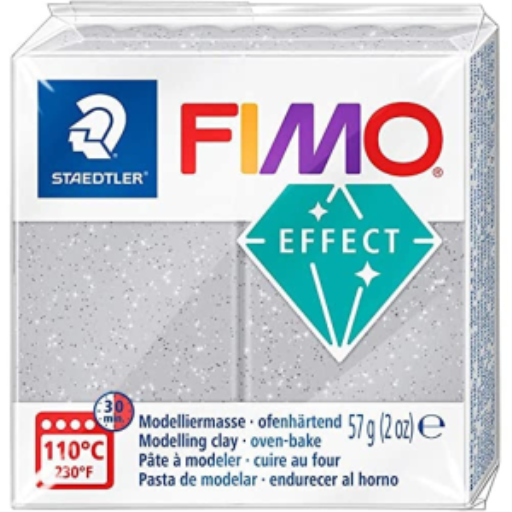Modelling Clay Fimo Effect Glitter Silver 57g (2 oz) – FIMO Modeling Clay & Accessories | STAEDTLER