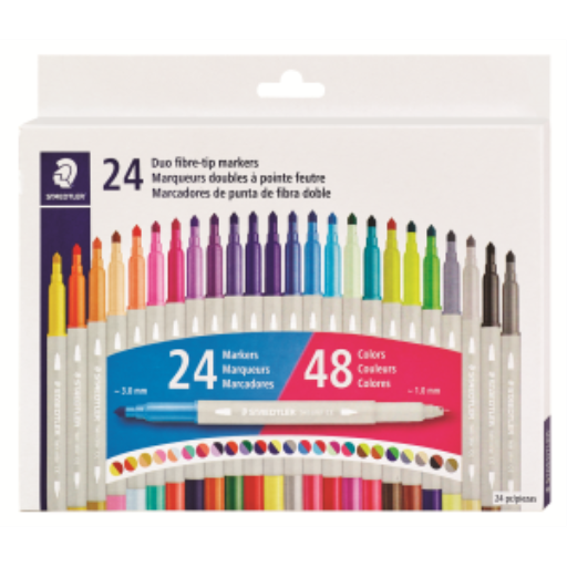 Double-ended twin color 24pc – General | STAEDTLER