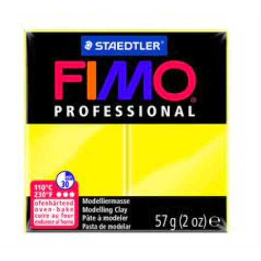 Modelling Clay Fimo Professional True Yellow 57g (2 oz) – FIMO Modeling Clay & Accessories | STAEDTLER