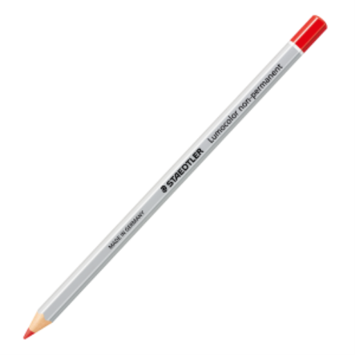 STAEDTLER Omnichrom Coloured Pencil – Red (0108-2-10)