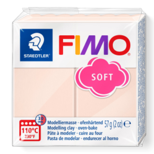 Modelling Clay Fimo Soft Pale Pink 57g (2 oz) – FIMO Modeling Clay & Accessories | STAEDTLER
