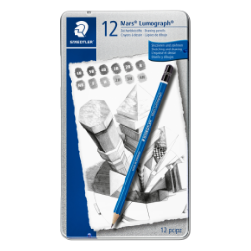 100-G12-12 STAEDTLER-Mars Limited PENCIL SET LUMOGRAPH – Products for Artists | STAEDTLER