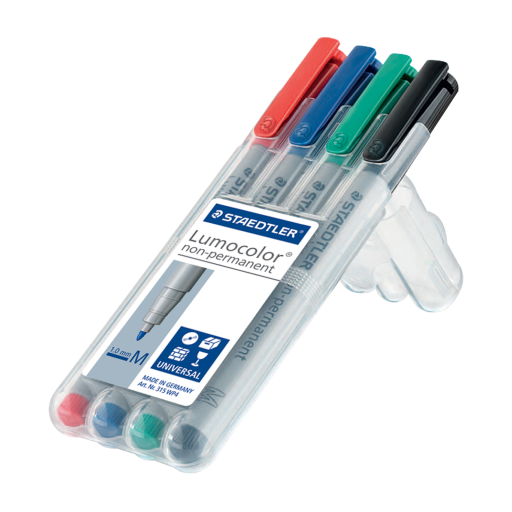 315-WP4 STAEDTLER-Mars Limited MARKER LUMO.MED.WASH. CARD – Markers | STAEDTLER