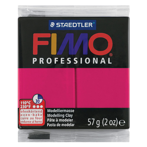 Modelling Clay Fimo Professional True Magenta 57g (2 oz) – FIMO Modeling Clay & Accessories | STAEDTLER