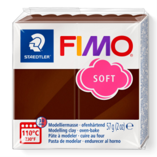 Modelling Clay Fimo Soft Chocolate 57g (2 oz) – FIMO Modeling Clay & Accessories | STAEDTLER