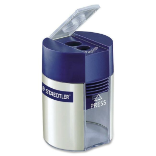 512-001-A602 STAEDTLER-Mars Limited SHARPENER ZINC+CONTAINER – Pencils and Accessories | STAEDTLER