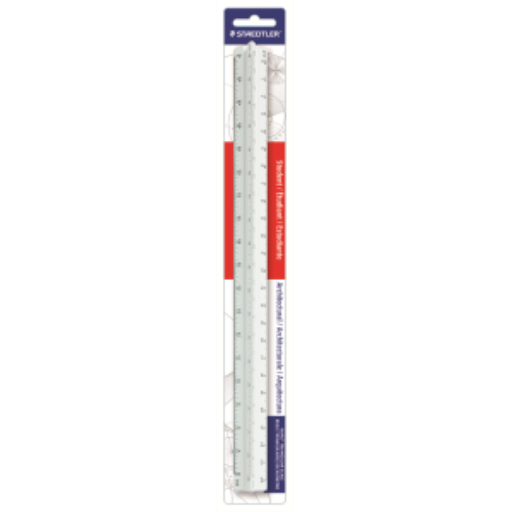 98719-31BK STAEDTLER-Mars Limited Scale triangular plastic – Drafting Products | STAEDTLER