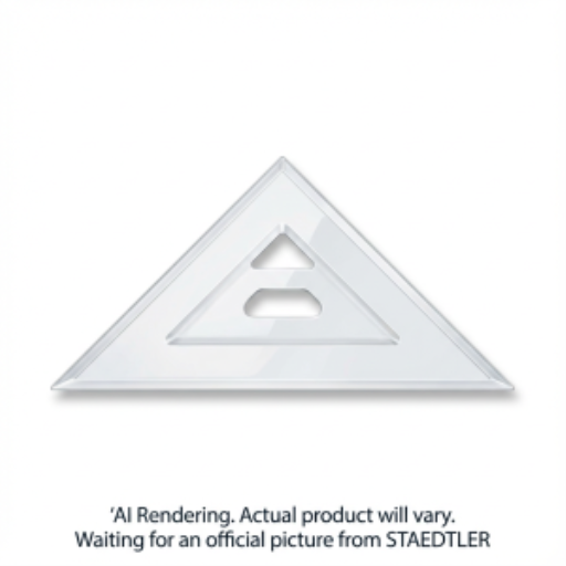 Set square clear acryl.12'' 45/90 – General | STAEDTLER