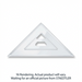 Set square clear acryl.12'' 45/90 – General | STAEDTLER