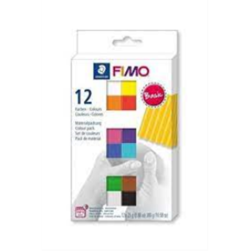 Set Modelling Clay Fimo Soft Basic Colors 12 Color Pack – FIMO Modeling Clay & Accessories | STAEDTLER