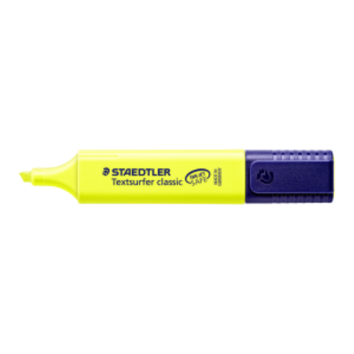 0364-01-03 STAEDTLER-Mars Limited HIGHL.TEXSURFER FLUO.YELLO – Markers Highlighters | STAEDTLER