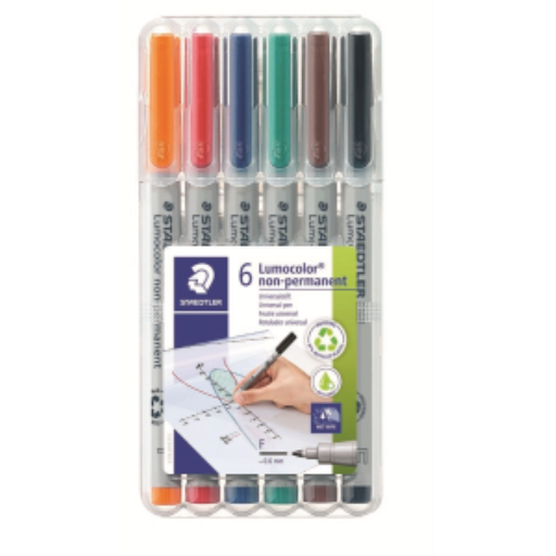 Universal pen Lumocolor non-p F 6pc – General | STAEDTLER