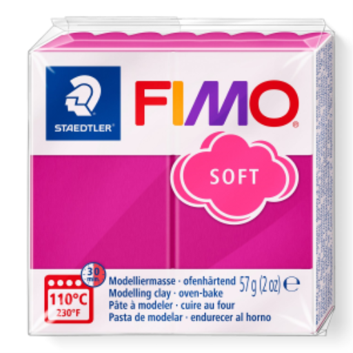 Modelling Clay Fimo Soft Raspberry 57g (2 oz) – FIMO Modeling Clay & Accessories | STAEDTLER